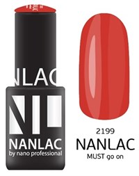 NANLAC NL 2199 MUST go on, 6 мл. - гель-лак &quot;Эмаль&quot; Nano Professional