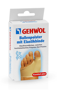 Gehwol Ballenpolster mit Elastikbinde - Защитная накладка на большой палец из гель-полимера и эластичной ткани