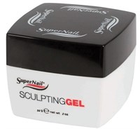 SuperNail Sculpting Gel Clear, 56 г. - прозрачный конструирующий гель для ногтей
