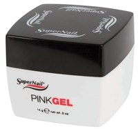 SuperNail Pink Gel, 14 г. - прозрачно-розовый конструирующий гель