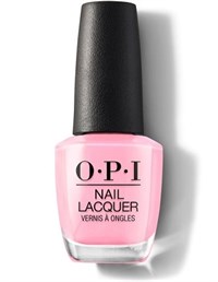 NLS95 OPI Pink-ing of You, 15 мл. - лак для ногтей «Розовый для тебя»