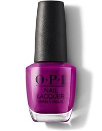 NLE50 OPI Pamplona Purple, 15 мл. - лак для ногтей «Фиолетовый Памплоне»