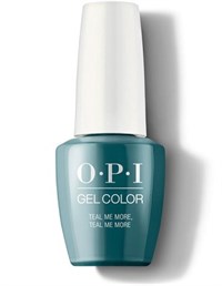 GCG45A OPI GelColor ProHealth Teal Me More, Teal Me More, 15 мл. - гель лак OPI "Расскажи еще"