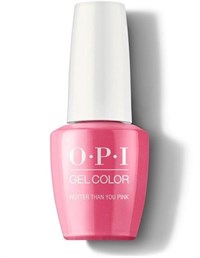 GCN36A OPI GelColor ProHealth Hotter Than You Pink, 15 мл. - гель лак OPI "Горячее, чем розовое"