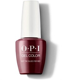 GCW52A OPI GelColor ProHealth Got the Blues for Red, 15 мл. - гель лак OPI &quot;Красный блюз&quot;