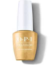 OPI GelColor ProHealth This Gold Sleighs Me, 15 мл. - гель лак OPI &quot;Эти золотые сани мои&quot;