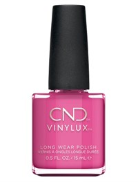 Лак для ногтей CND VINYLUX #121 Hot Pop Pink, 15 мл. профессиональное покрытие