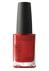 Лак для ногтей Kinetics SolarGel Iron Red #489, 15 мл. "Красное железо"
