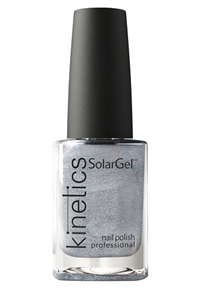 Лак для ногтей Kinetics SolarGel #487 Silver Lining, 15 мл. "Серебряная обивка"