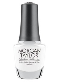 Лак для ногтей Morgan Taylor All White Now, 15 мл. "Ослепительно белый"