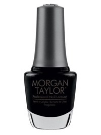 Лак для ногтей Morgan Taylor Little Black Dress, 15 мл. "Маленькое черное платье"