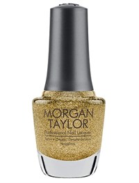 Лак для ногтей Morgan Taylor Glitter & Gold, 15 мл. "Блеск золота"