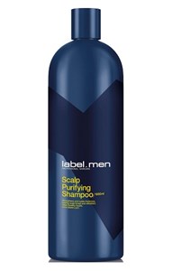 Очищающий шампунь label.men Scalp Purifying Shampoo, 1000 мл. для волос и кожи головы