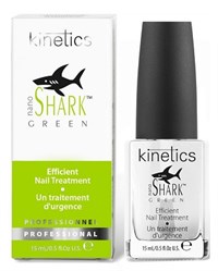 Лечение Kinetics Nano Green Shark, 15 мл. для поврежденных и слабых ногтей