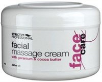 Массажный крем для лица Strictly Facial Massage Cream, 450 мл. маслом какао и герани
