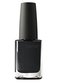 Лак для ногтей Kinetics SolarGel #188 Jet Black, 15 мл. "Реактивный черный"
