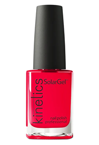 Лак для ногтей Kinetics SolarGel #435 Get Red Done, 15 мл. "Красный Готов!"