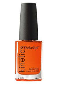 Лак для ногтей Kinetics SolarGel #400 Carrot Parrot, 15 мл. "Оранжевый попугай"