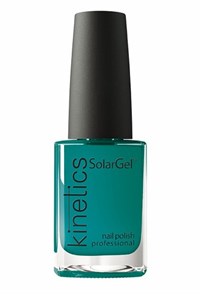 Лак для ногтей Kinetics SolarGel #402 Raw me green, 15 мл. "Сырой зелёный"