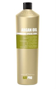 Питательный шампунь KAYPRO Argan Oil Shampoo, 1000 мл. с аргановым маслом для сухих, тусклых, безжизненных волос