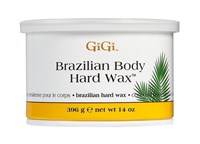 Бразильский воск GiGi Brazilian Body Hard Wax, 396 гр. для эпиляции бикини, для жёстких волос и чувствительной кожи