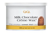 Кремовый воск GiGi Milk Chocolate Creme Wax, 396 гр. с ароматом шоколада для лица и тела, средних волос