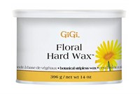 Твёрдый воск GiGi Floral Hard Wax, 396 гр. для эпиляции бикини, ног и жёстких волос