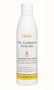 Пудра с каолином GiGi Pre Epilation Dusting Powder, 127 гр. для подготовки кожи перед эпиляцией