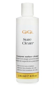 Жидкий очиститель GiGi Sure Clean, 236 мл. средство для очистки воска с предметов