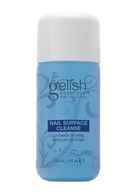 Жидкость для снятия липкого слоя GELISH Nail Surface Cleanser, 120 мл. и очистки кистей, ламп