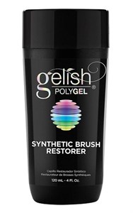 Жидкость для очистки кистей Gelish PolyGel Synthetic Brush Restorer, 120 мл.