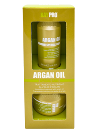 Мини-набор питательный KAYPRO Argan Oil Kit шампунь и маска для волос