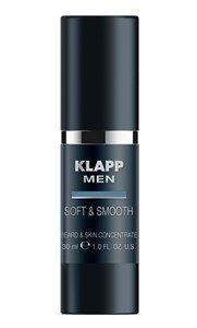 Концентрат для ухода за кожей лица и бородой KLAPP Men Shape &amp; Smooth Global Gel, 30 мл.