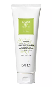 Охлаждающий бальзам для ног BANDI Flower Vita White Tea Spa Mint Balm, 230 мл.