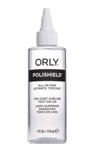 Универсальное покрытие ORLY Polishield All-in-One Ultimate Topcoat, 118 мл. закрепитель лака для ногтей