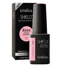 База для гель-лака Kinetics Shield Ceramic Base Bright Pink, 15 мл. розовая