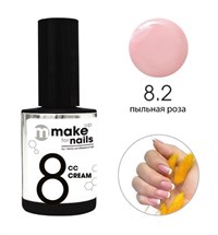 NP Make Up for Nails CC Cream 8.2, 15 мл. - гель укрепляющий системы &quot;Макияж ногтей&quot;