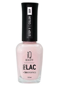 Розовый лак для ногтей IQ Beauty PROLAC 009 Karma, 12.5 мл.