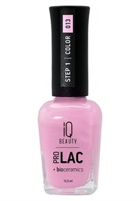 Лак для ногтей розово-лиловый IQ Beauty PROLAC 013 Lulu, 12.5 мл.