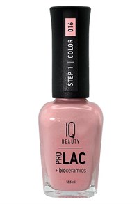 Лак для ногтей розовый IQ Beauty PROLAC 016 Sweat Dreams, 12.5 мл.
