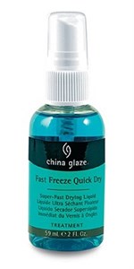 Сушка-спрей China Glaze Fast Freeze Quick Dry, 59 мл. для лака быстрого действия