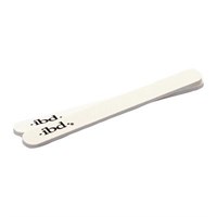 Пилка для ногтей IBD White Padded File 120/180 белая с мягкой прокладкой