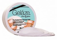 Диски для снятия липкого слоя Gelaze Pre-Soaked Gel Cleanser Pads, 26 шт.
