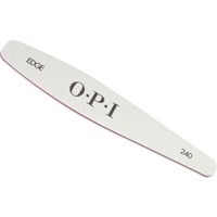 OPI Edge White File 240 - Пилка доводочная серебряная для натуральных ногтей 240 грит