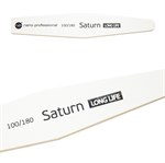 Nano Professional Saturn Long Life File 100/180 - белая пилка для искусственных и натуральных ногтей - фото 32952