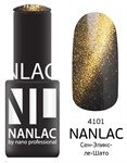 NANLAC NL 4101 Сен-Эликс-ле-Шато, 6 мл. - гель-лак "Кошачий глаз" Nano Professional - фото 33057