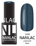 NANLAC NL 1028 Утренний бриз, 6 мл. - гель-лак "Мерцающая эмаль" Nano Professional - фото 33155