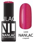 NANLAC NL 1039 Сладкий, 6 мл. - гель-лак "Мерцающая эмаль" Nano Professional - фото 33159