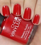 Лак для ногтей CND VINYLUX #143 Rouge Red, 15 мл. профессиональное покрытие